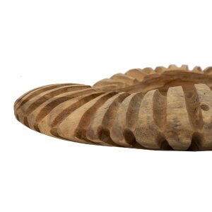 Mauro Ferretti cuenco decorativo Geris Ø 35x7 cm marrón