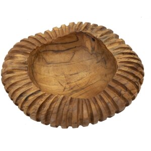 Mauro Ferretti cuenco decorativo Geris Ø 29x7 cm marrón