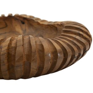 Mauro Ferretti cuenco decorativo Geris Ø 29x7 cm marrón