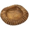 Mauro Ferretti cuenco decorativo Geris Ø 29x7 cm marrón