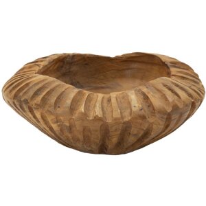 Mauro Ferretti cuenco decorativo Geris Ø19x8 cm marrón