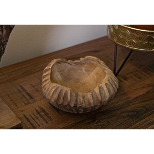 Mauro Ferretti cuenco decorativo Geris Ø19x8 cm marrón
