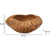 Mauro Ferretti cuenco decorativo Geris Ø19x8 cm marrón