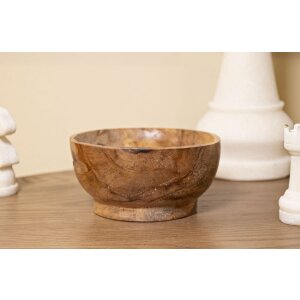 Mauro Ferretti Butot cuenco decorativo Ø15x8 cm marrón