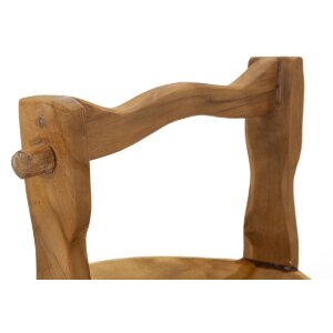 Mauro Ferretti cuenco decorativo Timbo forma de cesta 32x25x27 cm marrón