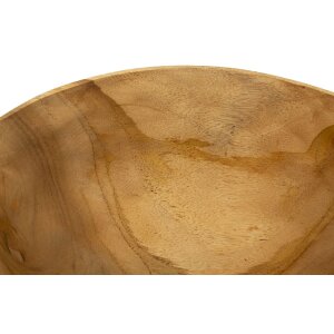 Mauro Ferretti cuenco decorativo Timbo forma de cesta 32x25x27 cm marrón