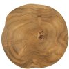 Mauro Ferretti bol decorativo Pokon Ø 25x2 cm marrón