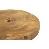 Mauro Ferretti bol decorativo Pokon Ø 25x2 cm marrón