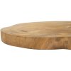 Mauro Ferretti bol decorativo Pokon Ø 25x2 cm marrón