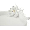 Mauro Ferretti Magnolia cuenco decorativo 24x21x6 cm blanco