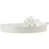 Mauro Ferretti Magnolia cuenco decorativo 24x21x6 cm blanco