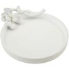 Mauro Ferretti Magnolia cuenco decorativo 24x21x6 cm blanco
