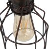 Mauro Ferretti lámpara de techo Manhattan simple Ø13x41 cm oscuro