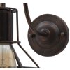 Mauro Ferretti aplique industrial E27 32x14x30 cm oscuro