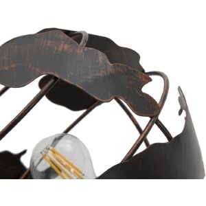 Mauro Ferretti lámpara de mesa world economy E14 24x20x40 cm oscuro