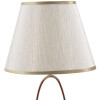 Mauro Ferretti lámpara de mesa Glam Flush E27 Ø 24x47 cm crema dorada
