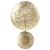 Aplique Mauro Ferretti Simple Glam E27 28,5x8x46 cm dorado