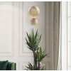Aplique Mauro Ferretti Simple Glam E27 28,5x8x46 cm dorado