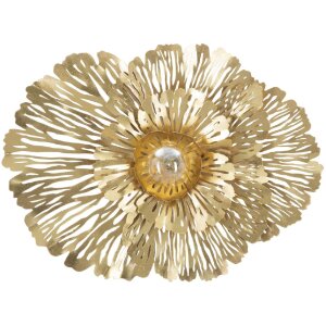 Aplique Mauro Ferretti Ibis E27 56,5x12x42,5 cm dorado