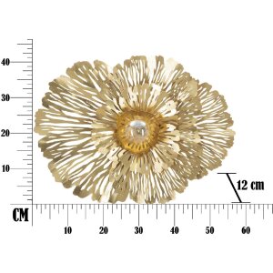 Aplique Mauro Ferretti Ibis E27 56,5x12x42,5 cm dorado