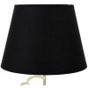 Mauro Ferretti lámpara de mesa Glam Harts E27 Ø 30x54,5 cm oro negro