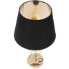 Mauro Ferretti lámpara de mesa Glam Harts E27 Ø 30x54,5 cm oro negro