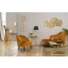 Mauro Ferretti lámpara de mesa Glam Harts E27 Ø 30x54,5 cm oro negro