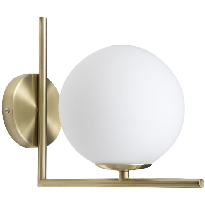 Mauro Ferretti aplique Glamy E14 15x25x22 cm oro blanco