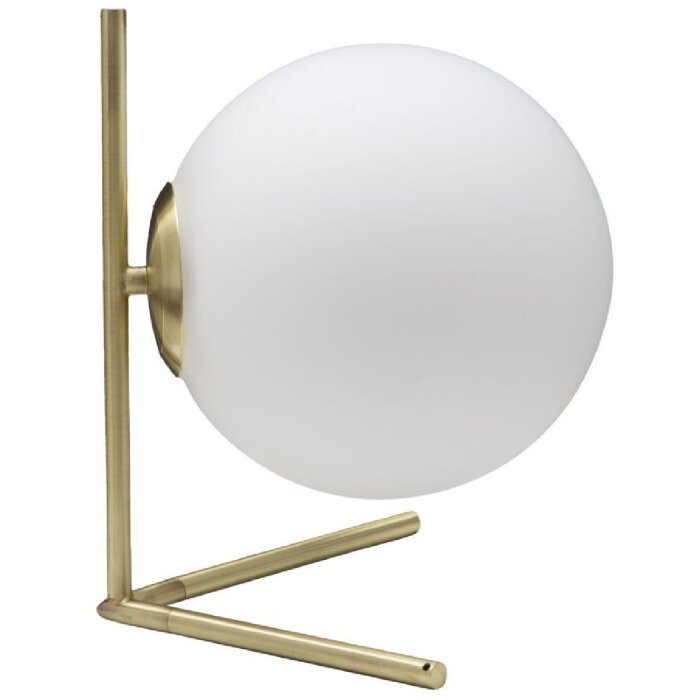 Mauro Ferretti lámpara de mesa Glamy Low E14 25x25x27 cm oro blanco