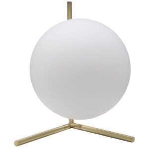 Mauro Ferretti lámpara de mesa Glamy Low E14 25x25x27 cm oro blanco