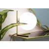 Mauro Ferretti lámpara de mesa Glamy Low E14 25x25x27 cm oro blanco