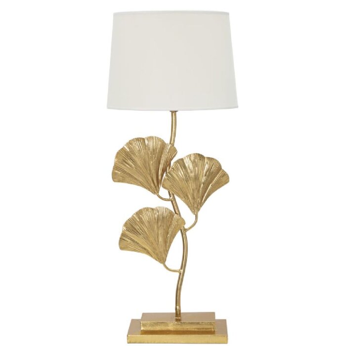 Mauro Ferretti lámpara de mesa Glamy E27 Ø 33x81 cm oro blanco