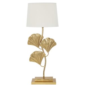 Mauro Ferretti lámpara de mesa Glamy E27 Ø 33x81 cm oro blanco