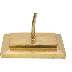 Mauro Ferretti lámpara de mesa Glamy E27 Ø 33x81 cm oro blanco
