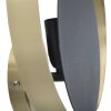 Aplique Mauro Ferretti Shuttle E14 25x8x25 cm oro negro