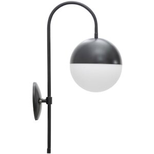 Mauro Ferretti aplique Darky street E14 19x31x51 cm negro...