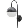 Mauro Ferretti aplique Darky street E14 19x31x51 cm negro blanco