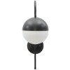Mauro Ferretti aplique Darky street E14 19x31x51 cm negro blanco