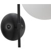 Mauro Ferretti aplique Darky street E14 19x31x51 cm negro blanco
