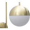 Mauro Ferretti aplique Glamy street E14 19x31x51 cm oro blanco