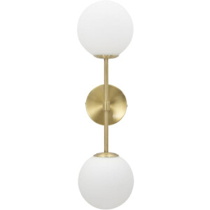 Mauro Ferretti aplique Glamy doble E14 15x21x55 cm oro...