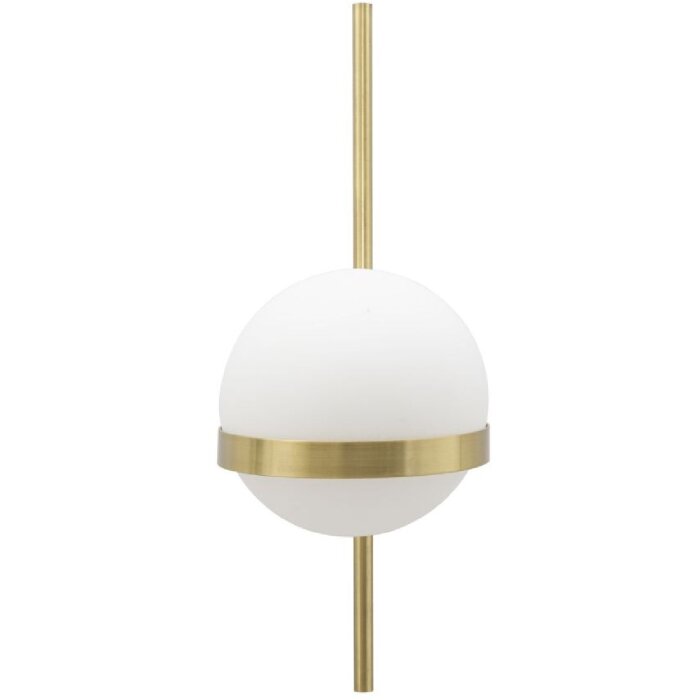 Mauro Ferretti aplique Glamy círculo E14 15x20x40 cm oro blanco