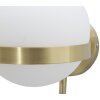 Mauro Ferretti aplique Glamy círculo E14 15x20x40 cm oro blanco
