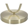 Mauro Ferretti Lámpara de mesa Glamy Ablegen E14 25x18x50 cm oro blanco