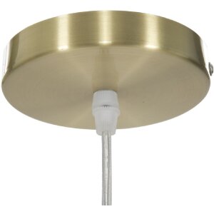 Mauro Ferretti Plafón Glamy Ablegen E14 24x20x46 cm blanco oro
