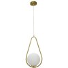 Mauro Ferretti Plafón Glamy Ablegen E14 24x20x46 cm blanco oro
