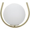 Mauro Ferretti Plafón Glamy Ablegen E14 24x20x46 cm blanco oro