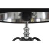 Mauro Ferretti Darky lámpara de mesa plata E27 Ø 28x56 cm negro plata