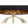 Mauro Ferretti Circly lámpara de mesa E27 Ø 22,5x65 cm oro negro