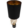 Mauro Ferretti Circly lámpara de mesa E27 Ø 20x58,5 cm oro negro